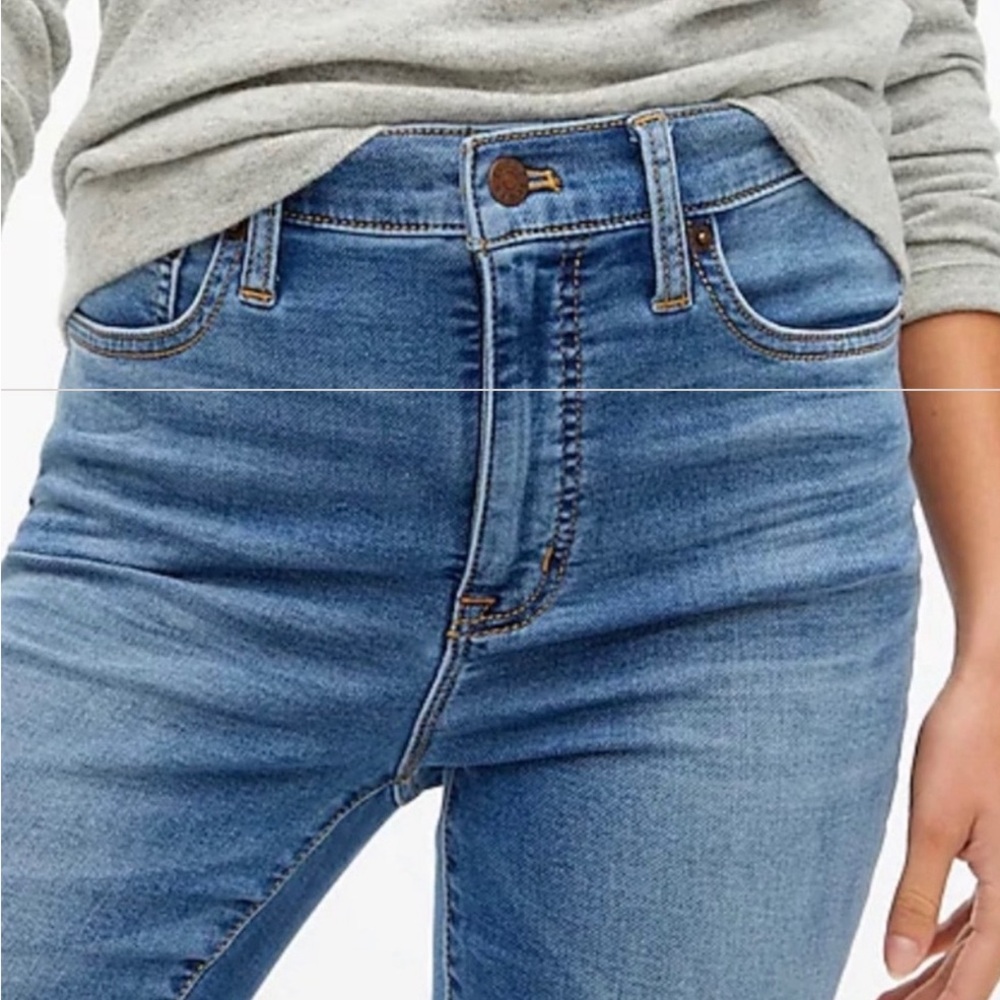 J. Crew Factory 10” High Rise Skinny Light Wash Jeans 28